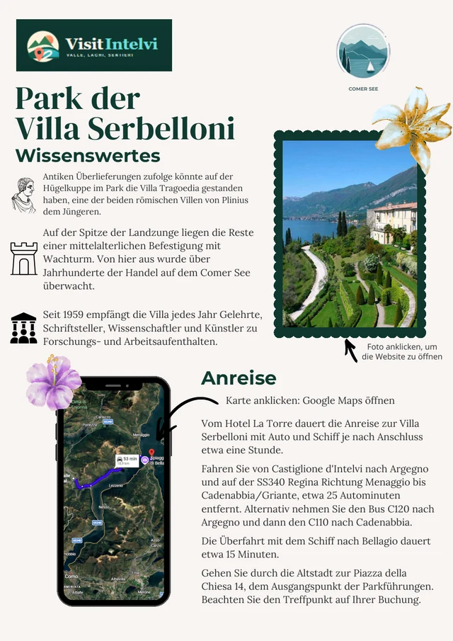 Vorschau des PDF-Guides: Park der Villa Serbelloni