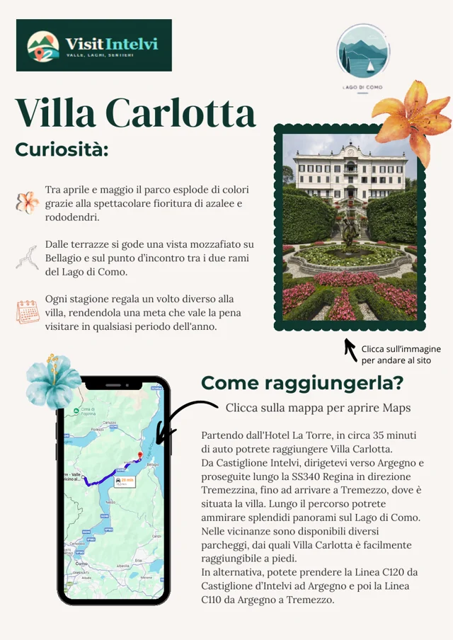Anteprima della guida PDF: Villa Carlotta